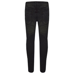 Kids Girls Stretchy Jeans Ripped Denim Pants Trousers Jeggings Age 3-14 Years