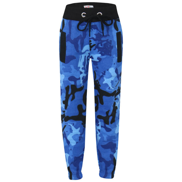 Kids Tracksuit Boys Girls Designer's Camouflage Jogging Suit Top Bottom 5-13 Yr