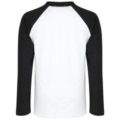 Kids Boys Girls T Shirts Plain Baseball Long Raglan Sleeves Sports Tees 2-13 Yrs