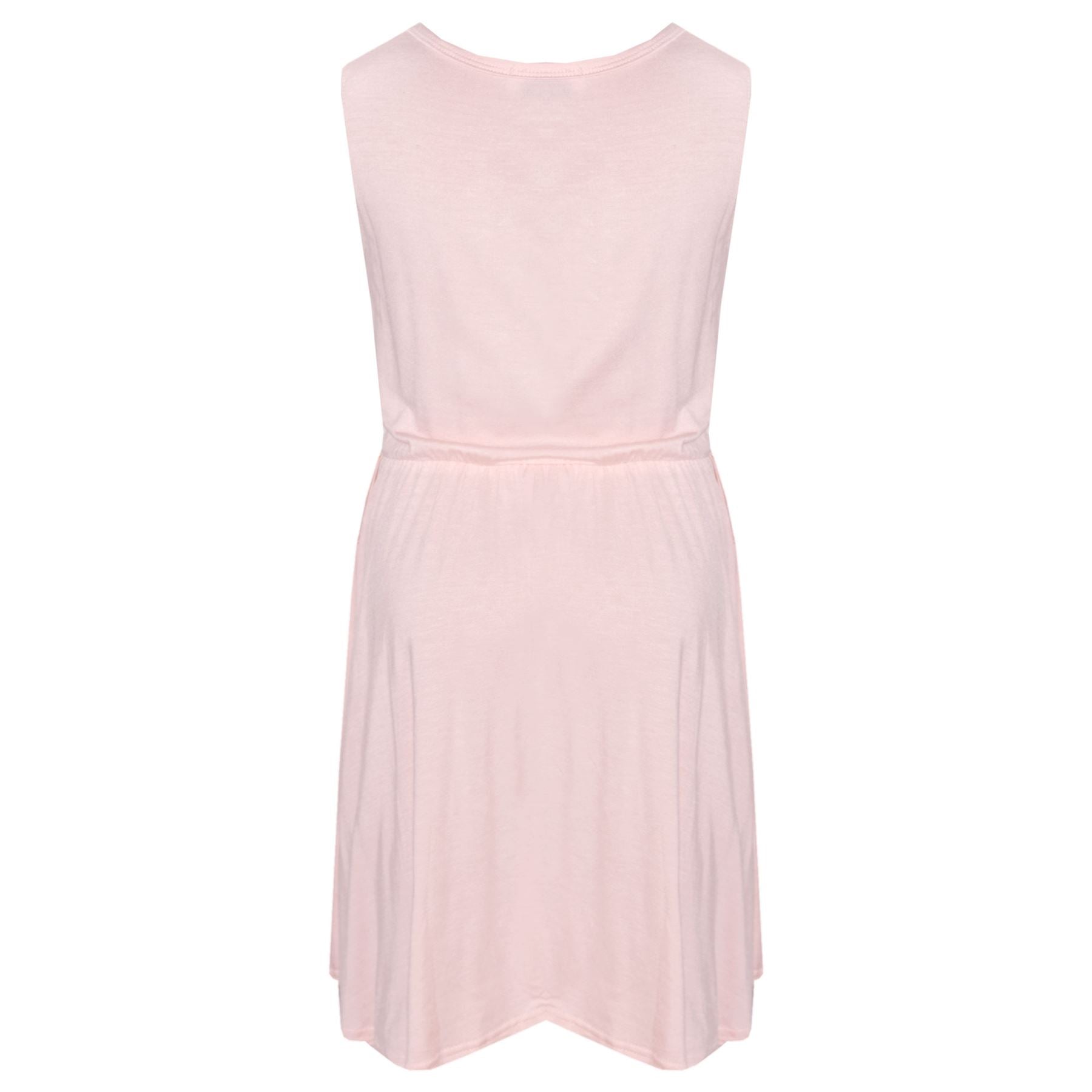 Kids Girls Skater Dress Party Dresses With Free Belt For Children�New�Age�2-13 - A2Z 4 Kids