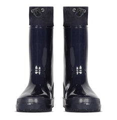 Kids Girls Boys Wellies Wellington Twin Tread Rainboot Non Slip Waterproof Shoes