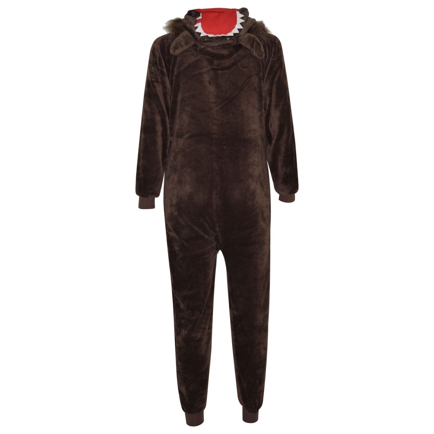 Kids Girls Boys A2Z Onesie One Piece Soft Fluffy Wolf All In One Costume 5-13 Yr