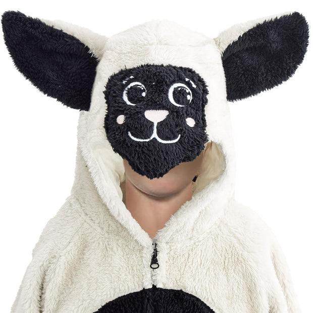 A2Z 4 Kids Girls Boys Xmas Nativity Sheep Outfit Premium Christmas Nativity School Play Sheep Fancy Dress Attire for Kids