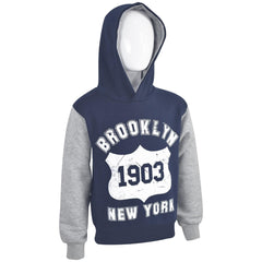 Kids Girls Boys Sweat Shirt Tops Brooklyn Printed Crew Neck Jumpers 2-13 Year