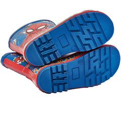 Anti-Skid Rain Boot Wellies Spiderman Officially Licensed Marvel Wellington Boot