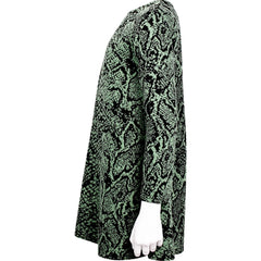 Kids Girls Swing Dress Long Sleeve Snake Flared Party Wear Summer Dresses 5-13