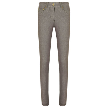 Kids Skinny Jeans Girls Stretchy Jeggings Fit Pants Coloured Trousers 5-13 Years