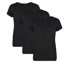 Kids Girls Short Sleeves 3 Pack T Shirts Trendy Stylish Breathable Summer Top