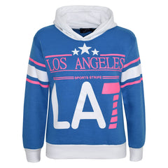 Kids LA7 Tracksuit Two Colour Set Hoodie & Jogger Sweatpants Girls Boys Age 5-13