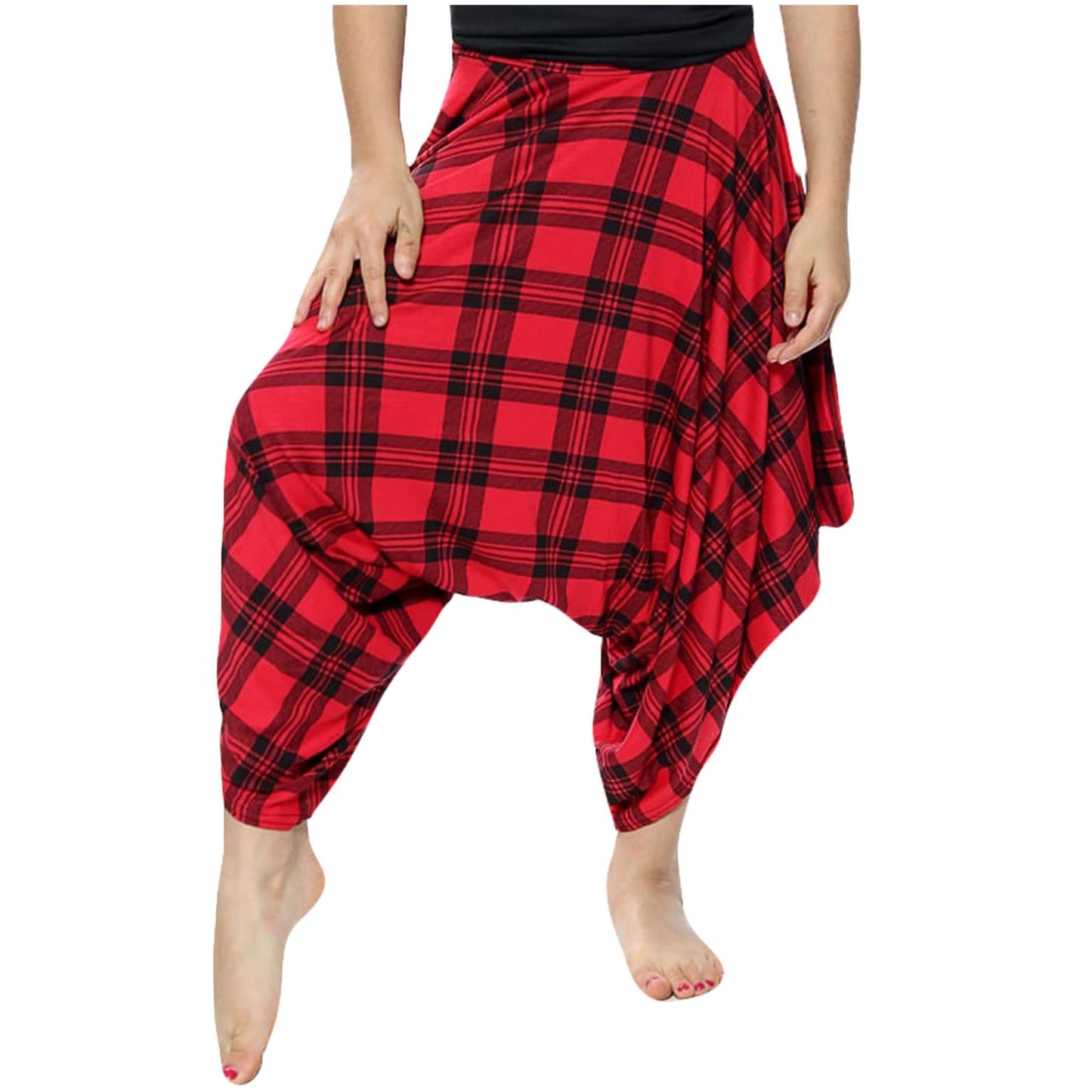 Kids Baggy Harem Trousers Ali Baba Style Tie Dye Yoga Casual Girls 5-13 Years