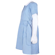 Girls 2 Pack Gingham School Dress Check Belted Dresses With Matching Scrunchies - A2Z 4 Kids