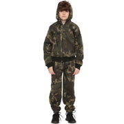 A2Z 4 Kids® Kids Tracksuit Boys Girls Designer's Green Camouflage Print Zipped Top Hoodie & Botom Jogging Suit Age 5 6 7 8 9 10 11 12 13 Years - A2Z 4 Kids