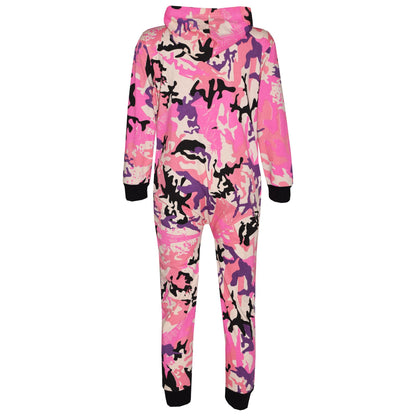Kids Girls Boys A2Z Onesie One Piece Camouflage Print Jumsuit Playsuit 5-13 Year