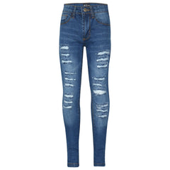 A2Z 4Kids Kids Ripped Jeans Comfort Stretch Jeans Cotton  Pants  Age 3-14 Years