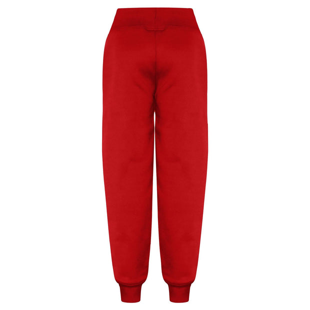 A2Z 4 Kids Plain Red Tracksuit Hoodie with Jogger Sweatpants Sports Activewear Set For Girls & Boys Age 5 6 7 8 9 10 11 12 13 Years