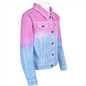Kids Girls Fashion Denim Blue Jacket Long Sleeve Acid Wash Tie Dye Printed Gifts