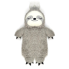 A2Z Hot Water Bottles 3D Animal Sloth 750ML Cosy Plush Fleece Cover Heat Therapy