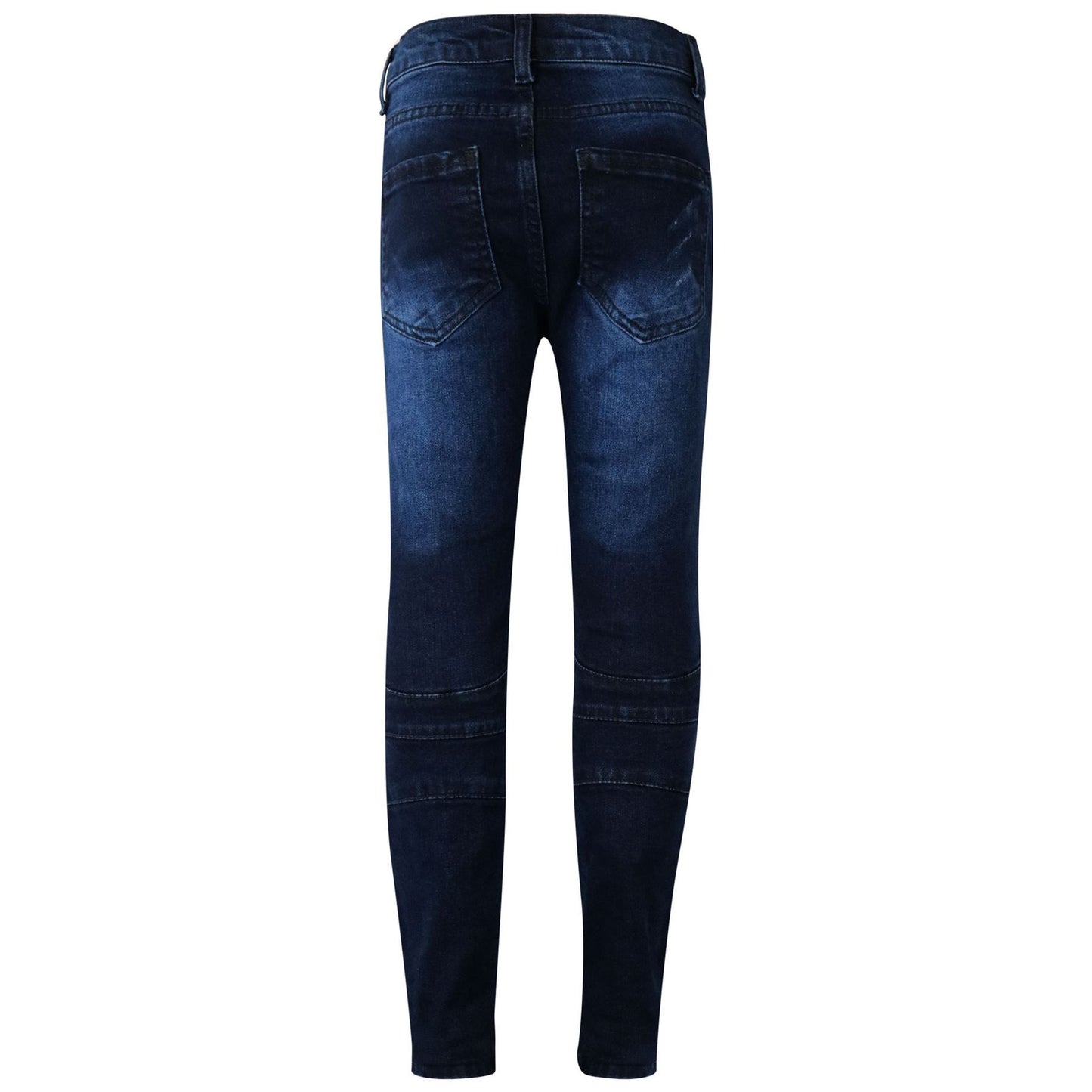 Kids Boys Stretchy Jeans Ripped Drape Panel Denim Pants Trousers New Age 5-13 Yr