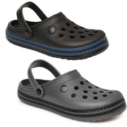 A2Z Mens Garden Clogs Slip On Pool Beach Mules Slipper Anti-Slip Shower Sandals