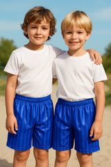 A2Z 4 Kids Shadow Stripe PE Shorts Pack of 2 Football Gym Shorts Age 2-13 Years