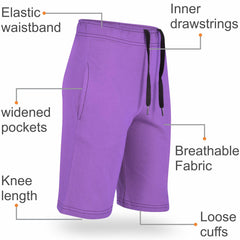 Kids Girls 100% Cotton Shorts Casual Chino Shorts Knee Length Summer Lightweight