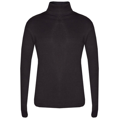 Kids Girls Polo Neck T Shirt Thick Cotton Turtleneck Jumper Long Sleeve Top 2-13