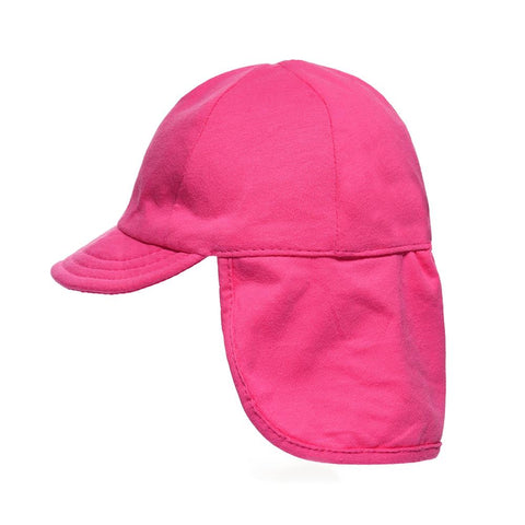 Kids Baby Toddlers Infants Cotton Legionnaire Summer Cap Visor Neck Flap Sun Hat