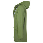 A2Z 4 Kids PU Raincoat Green Jackets Windbreaker Waterproof Parka Shower Resistant Hooded Raincoat Girls Boys Age 5-13 Years