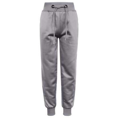 Kids Girls Boys Plain Tracksuit Hooded Sweat Hoodie Bottom Jog Suit Joggers 5-13