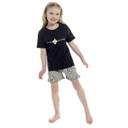 A2Z 4 Kids Girls Short Sleeve Jersey Cotton Short Pyjamas Nightwear Set 7-13