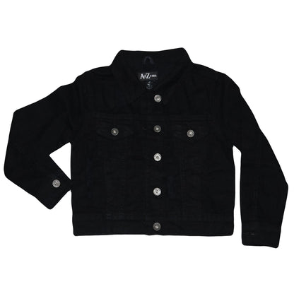 Kids Girls Denim Jackets Ripped Fashion Faded Jeans Jacket New Age 3-13 Years