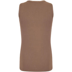 Kids Girls Ribbed Vest Top 100% Thick Cotton Fashion Tank Tops T Shirt 2-13 Year