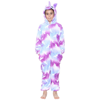 Kids A2Z Onesie One Piece Unicorn Pyjamas Costume For Girls Age 2-13