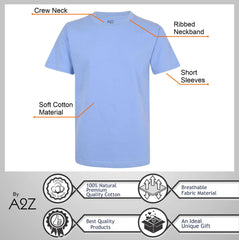 Kids Boys Girls Pack Of 3 T Shirts Plain Summer Fashion Soft Feel Tank Top Tees