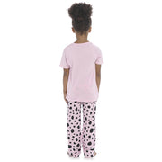 A2Z 4 Kids Girls Short Sleeve Pyjamas Set 2 Piece Comfortable Sleepwear Set