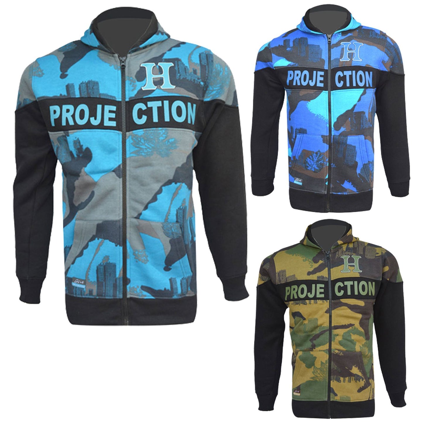 Kids Tracksuit Boys HNL Camouflage Hoodie & Botom Jog Suit Joggers Age 7-13 Year