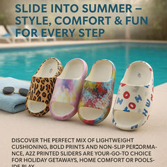 A2Z Mum Daughter Sliders Soft EVA Non Slip Shower Pool Slippers Beach Footwear