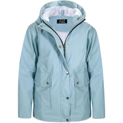 PU Raincoat Jacket Windbreaker Waterproof Parka Hooded For Girls Boys Age 5-13 Years
