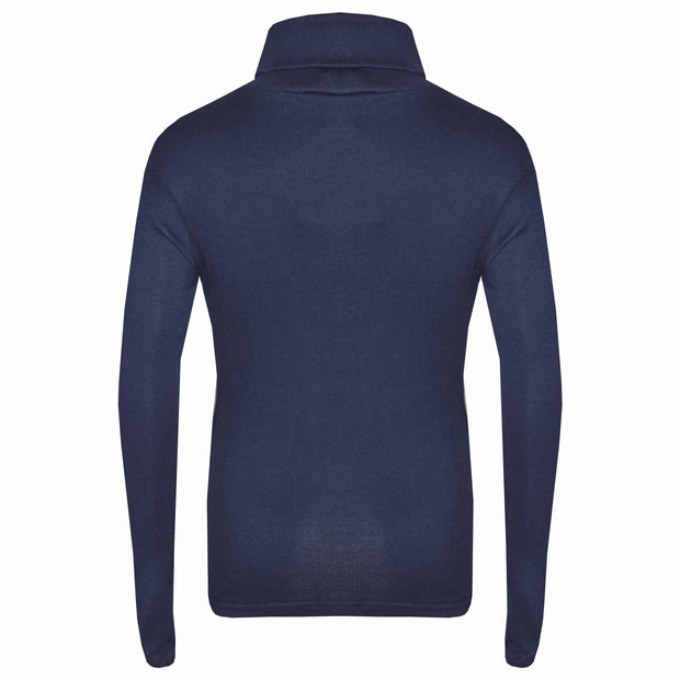 Kids Girls Polo Neck T Shirt Thick Cotton Turtleneck Jumper Long Sleeve Top 2-109