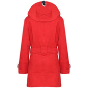 A2Z 4 Kids Kids Girls Parka Jacket Hooded Trench Coat Fashion Wool Blends Warm Padded Red Jacket Oversized Lapels Belted Cuffs Long Overcoat New Age 5 6 7 8 9 10 11 12 13 Years