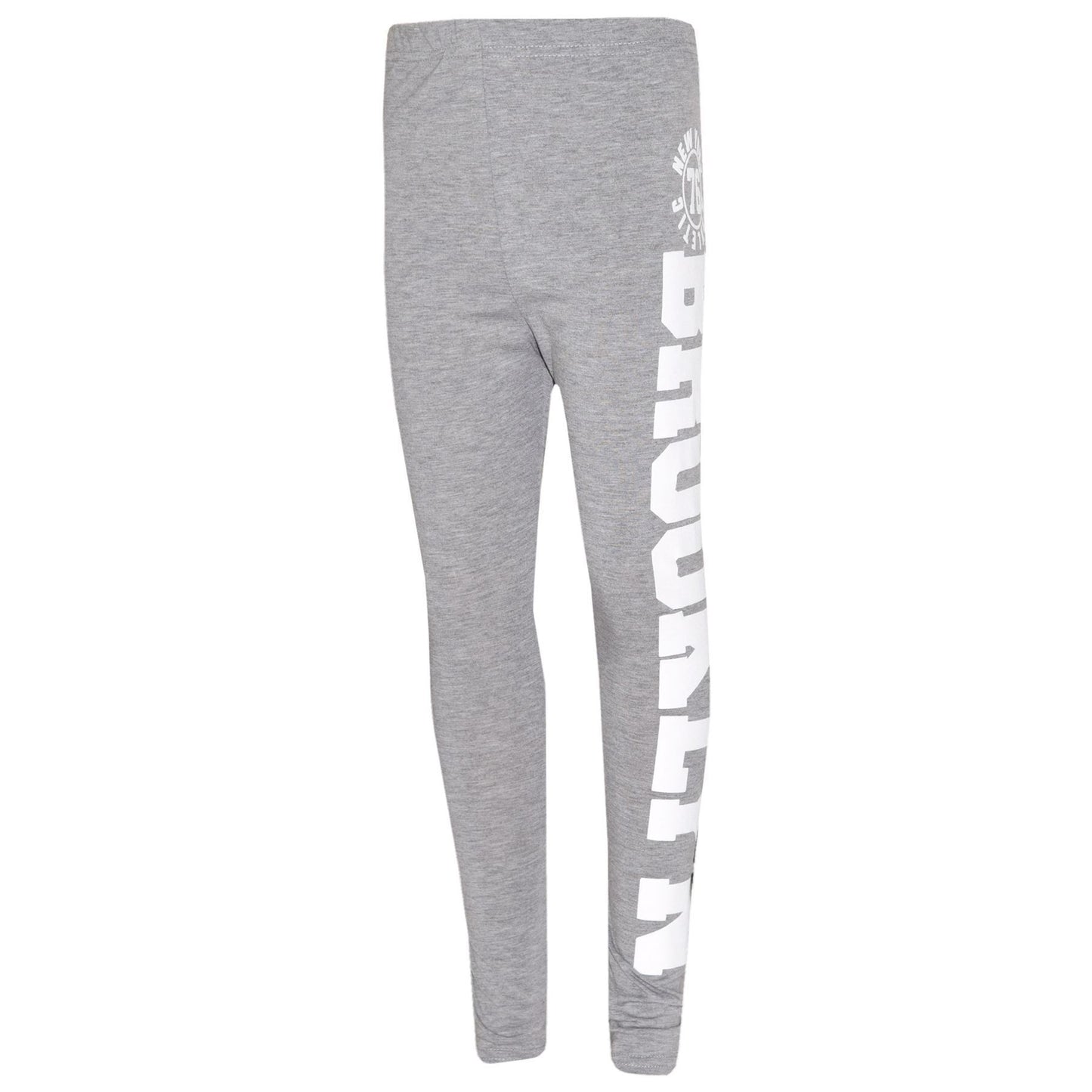 Kids Crop Top & Legging Set Active Wear Girls 5-13 Years