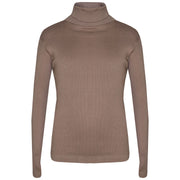 Kids Girls Polo Neck T Shirt Thick Cotton Turtleneck Jumper Long Sleeve Top 2-13