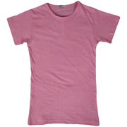 Kids Girls T Shirts Cotton Plain School T-Shirt Top New Age 2-13 Yr - A2Z 4 Kids