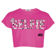 A2Z 4 Kids Girls Love Print Top Short Sleeve T-Shirt & Splash Print Fashion Leggings Set Age 5-13 years