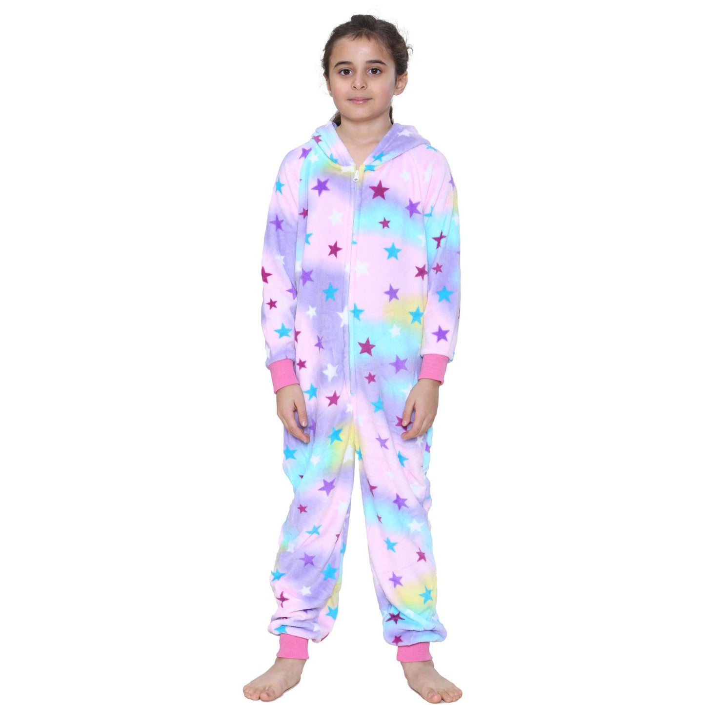 Kids A2Z Onesie One Piece Unicorn Pyjamas Costume For Girls Age 2-13
