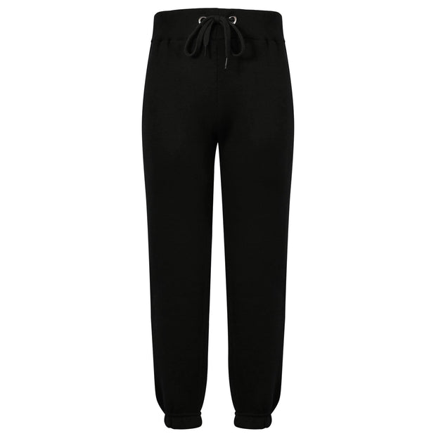 Kids Plain Tracksuit Sweatshirt Set Jumper and Bottoms PE School Girls Boys 2-13