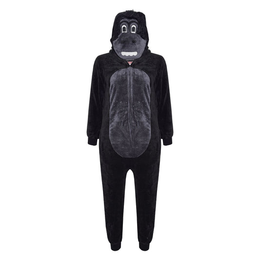 Kids Girls Boys A2Z Onesie One Piece Soft Fluffy Gorilla All In One Costume