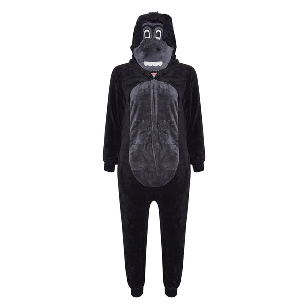 Kids Girls Boys A2Z Onesie One Piece Soft Fluffy Gorilla All In One Costume
