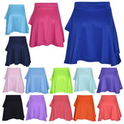 A2Z 4 Kids® Girls Skirt Kids Plain Color Fashion Dance Double Layer Party Skirts New Age 5 6 7 8 9 10 11 12 13 Years