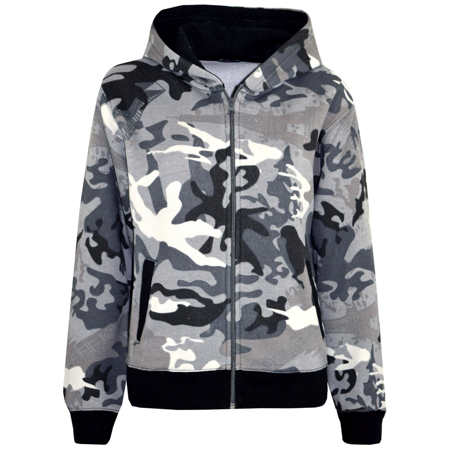 Kids Tracksuit Boys Girls Designer's Camouflage Jogging Suit Top Bottom 5-13 Yr